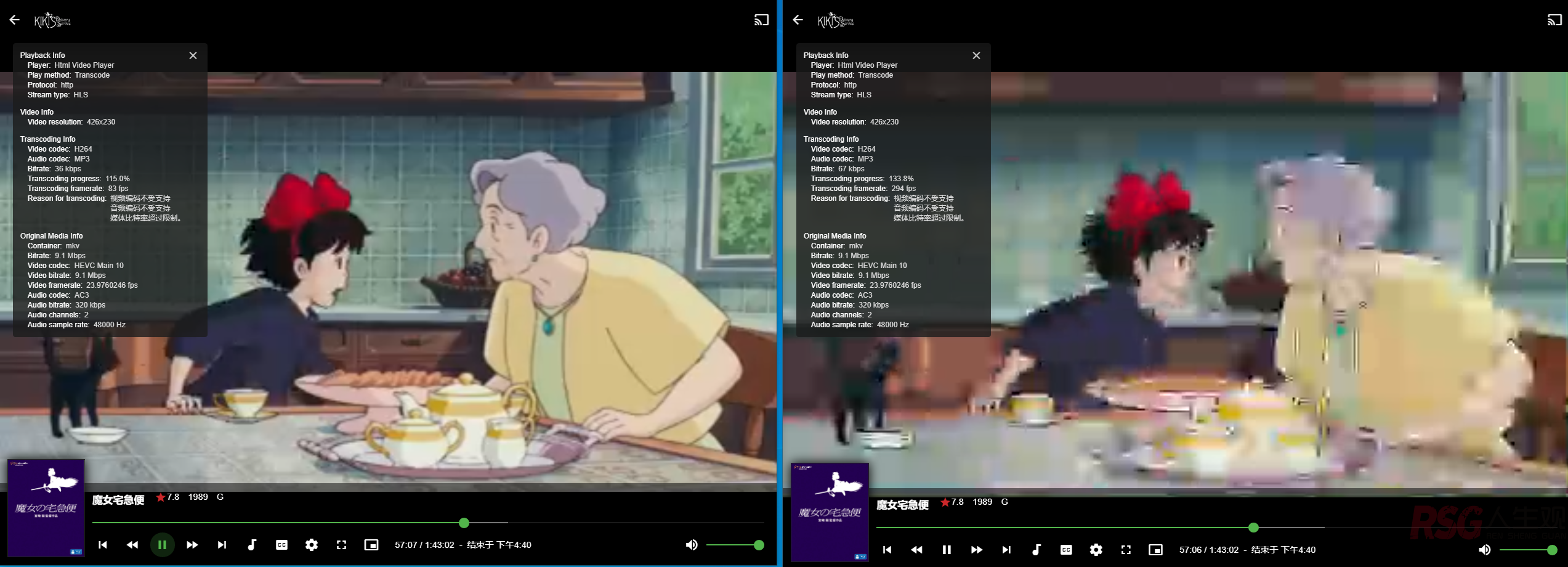 图片[14]-unRAID环境下的P400 EMBY&PLEX 硬件加速测试！-RSG-人生观