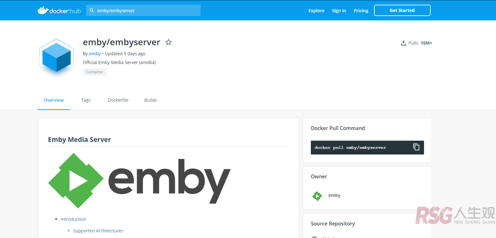 图片[2]-unRAID docker容器降级（emby为例）-RSG-人生观