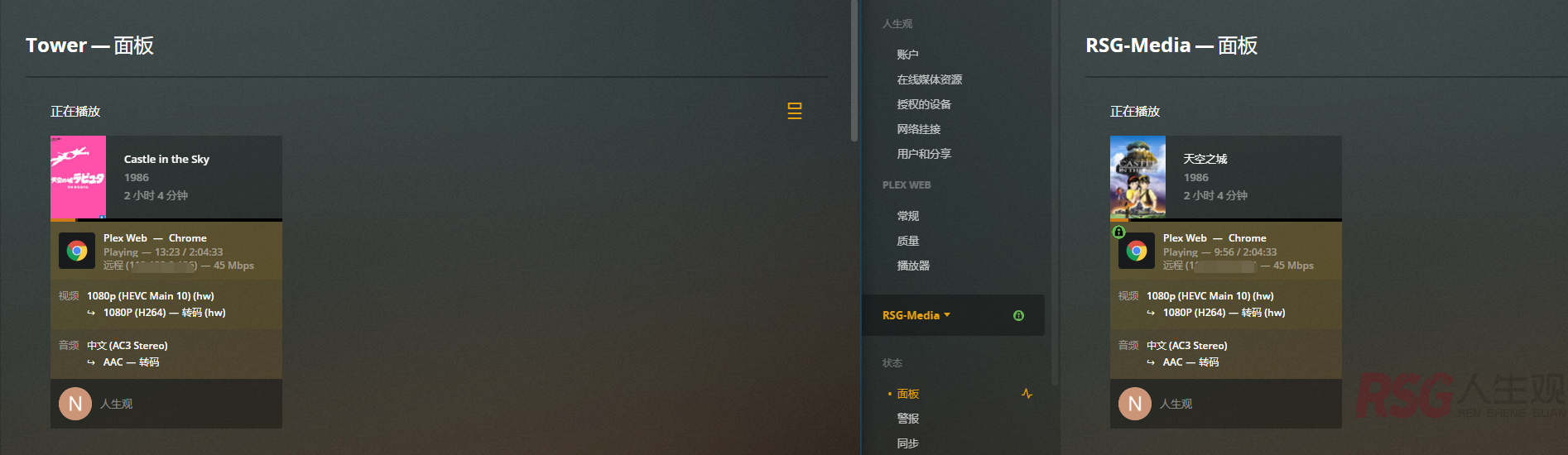 图片[9]-unRAID环境下的P400 EMBY&PLEX 硬件加速测试！-RSG-人生观