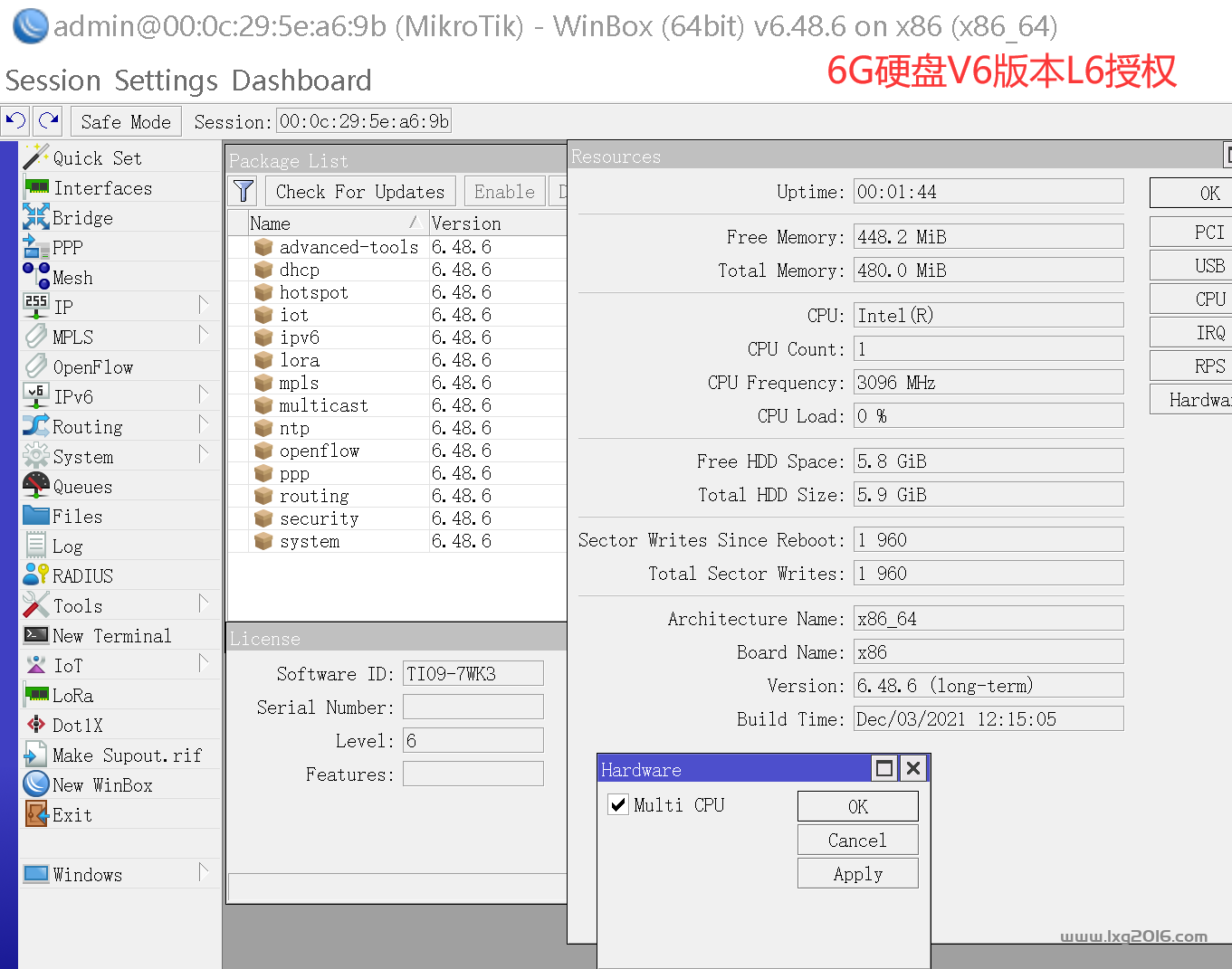 图片[3]-保姆级UNRAID、PVE、ESXI环境下傻瓜式安装RouterOS，全网唯一UNRAID下快速完整备份方案-RSG-人生观